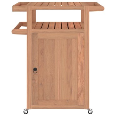 vidaXL Κάβα Ποτών 70x50x90cm από Μασίφ Ξύλο Teak