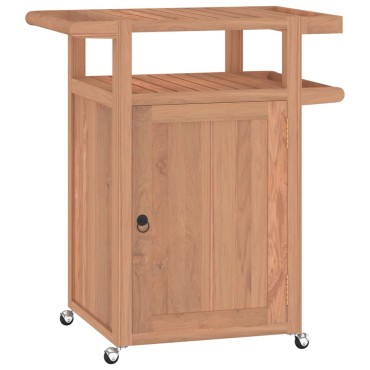 vidaXL Κάβα Ποτών 70x50x90cm από Μασίφ Ξύλο Teak