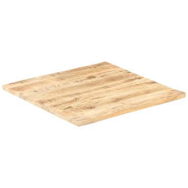 vidaXL Επιφάνεια Τραπεζιού 25-27 χιλ. 80x80cm από Μασίφ Ξύλο Μάνγκο 1 τεμ.