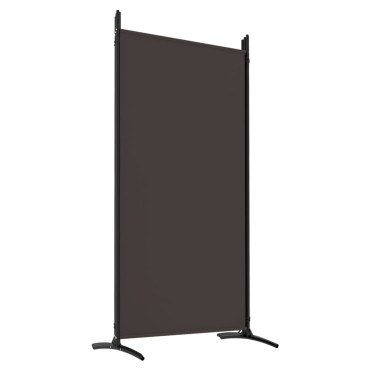 vidaXL Διαχωριστικό Δωματίου με 6 Πάνελ Καφέ 520x180cm από Ύφασμα 1 τεμ.