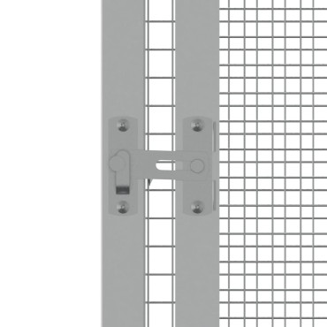 vidaXL Κλουβί Πουλιών Ανθρακί 302,5x324,5x211,5 εκ Γαλβανισμένο Χάλυβα