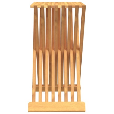 vidaXL Σκαμπό Πτυσσόμενο 40x32,5x70cm από Μασίφ Ξύλο Teak 1 τεμ.