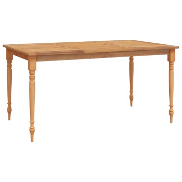 vidaXL Τραπέζι Batavia 150x90x75cm από Μασίφ Ξύλο Teak 1 τεμ.