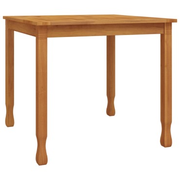 vidaXL Τραπεζαρία Κήπου 85x85x75cm από Μασίφ Ξύλο Teak 1 τεμ.