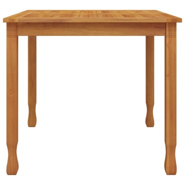 vidaXL Τραπεζαρία Κήπου 85x85x75cm από Μασίφ Ξύλο Teak 1 τεμ.