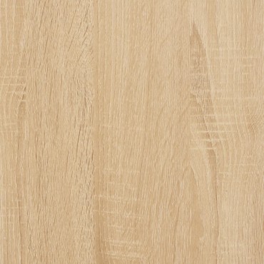 vidaXL Κομοδίνα 2 τεμ. Sonoma Oak 39x39x47,5cm από Επεξεργασμένο Ξύλο