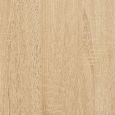 vidaXL Κομοδίνα 2 τεμ. Sonoma Oak 39x39x47,5cm από Επεξεργασμένο Ξύλο