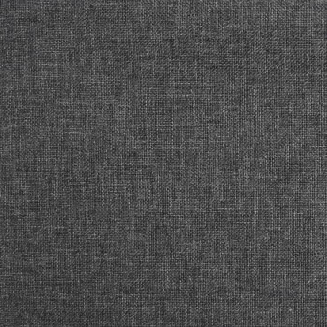 vidaXL Καρέκλα Τραπεζαρίας Περιστρεφόμενη Σκούρο Γκρι Υφασμάτινη 40x47x(74,5-86)cm 1 τεμ.
