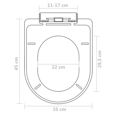 vidaXL Καθίσματα Τουαλέτας με Καπάκι Soft Close 2 τεμ. Λευκά Πλαστικά