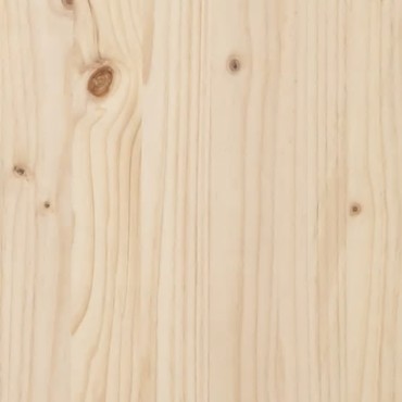vidaXL Πλαίσιο Κρεβατιού με Κεφαλάρι από Μασίφ Ξύλο Single 195,5x95,5x100cm 1 τεμ. - Μονό