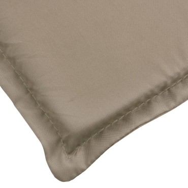 vidaXL Μαξιλάρι Ξαπλώστρας Taupe 180 x 60 x 3 εκ. από Ύφασμα Oxford