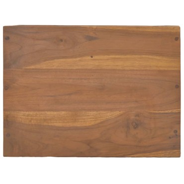 vidaXL Κομοδίνο 40x30x45cm από Μασίφ Ξύλο Teak 1 τεμ.