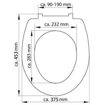 SCHÜTTE Κάθισμα Λεκάνης OLD WOOD με Soft-Close & Σχέδιο από Duroplast