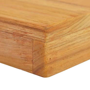 vidaXL Παγκάκι από Μασίφ Ξύλο Teak 110x30x50cm 1 τεμ.