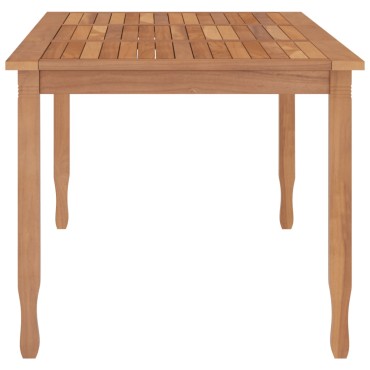 vidaXL Τραπεζαρία Κήπου 200x90x75cm από Μασίφ Ξύλο Teak 1 τεμ.