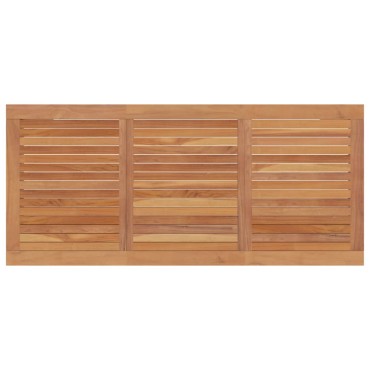 vidaXL Τραπεζαρία Κήπου 200x90x75cm από Μασίφ Ξύλο Teak 1 τεμ.