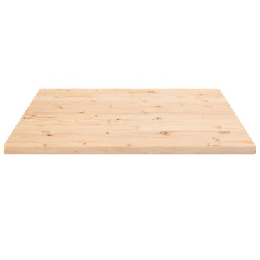 vidaXL Επιφάνεια Τραπεζιού Τετράγωνη 90x90x2,5cm Μασίφ Ξύλο Πεύκου 1 τεμ.