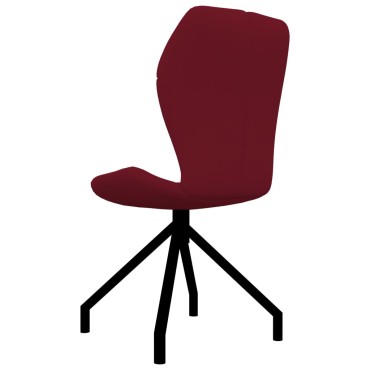 vidaXL Καρέκλες Τραπεζαρίας 2 τεμ. Κόκκινες Συνθ. Δέρμα 44,5x54x90cm