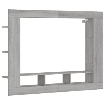 vidaXL Έπιπλο Τηλεόρασης Γκρι Sonoma 152x22x113cm Επεξεργ. Ξύλο 1 τεμ.