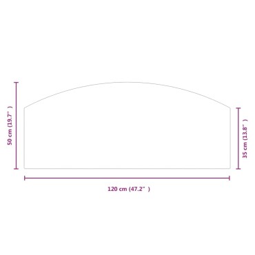 vidaXL Πλάκα Τζακιού 120 x 50 εκ. Γυάλινη