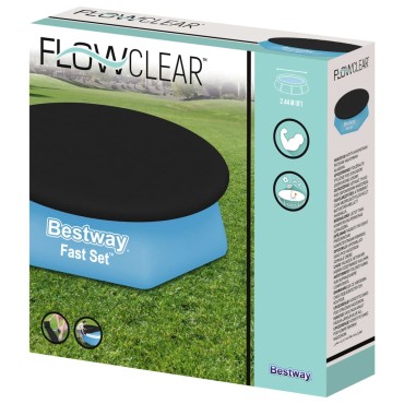 Bestway Κάλυμμα Πισίνας Flowclear Fast Set 240 εκ.