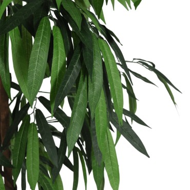 vidaXL Δέντρο Μάνγκο Τεχνητό 600 Κλαδιά Πράσινο 150 εκ.