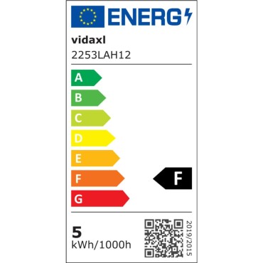 vidaXL Προβολέας LED ABS 5 W Ψυχρό Λευκό