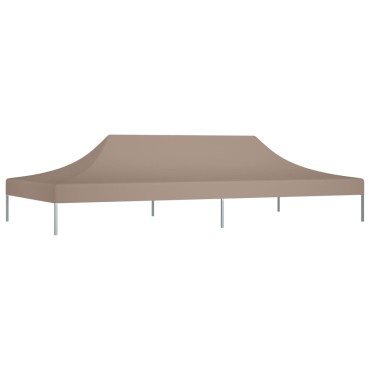 vidaXL Κάλυμμα Τέντας Εκδηλώσεων Taupe 6 x 3 μ. 270 γρ/μ²