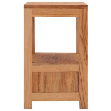 vidaXL Κομοδίνο 40x30x50cm από Μασίφ Ξύλο Teak 1 τεμ.