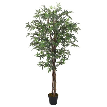 vidaXL Δέντρο Σφενδάμου Τεχνητό 504 Φύλλα Πράσινο 150 εκ.