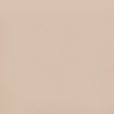 vidaXL Πλαίσιο Κρεβατιού με Κεφαλάρι Καπουτσίνο 100x200cm Συνθ. Δέρμα 1 τεμ. - Μονό