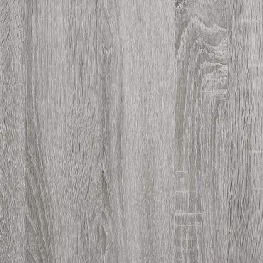 vidaXL Κρεμάστρα Ρούχων με Παπουτσοθήκη Γκρι Sonoma 70x34x184 εκ.