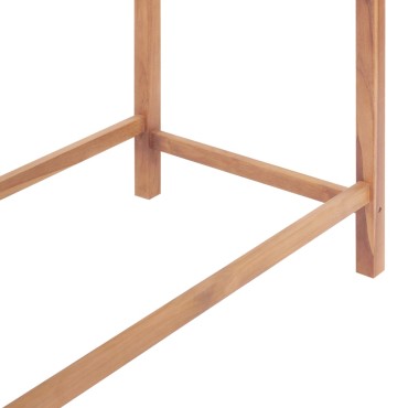 vidaXL Τραπέζι Μπαρ Κήπου 120x65x110cm από Μασίφ Ξύλο Teak 1 τεμ.