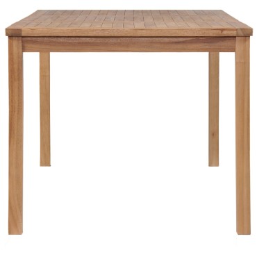 vidaXL Τραπέζι Κήπου 150x90x77cm από Μασίφ Ξύλο Teak 1 τεμ.