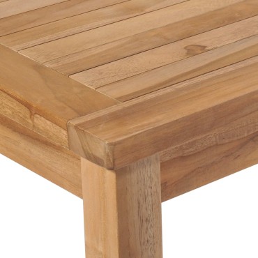 vidaXL Τραπέζι Κήπου 150x90x77cm από Μασίφ Ξύλο Teak 1 τεμ.