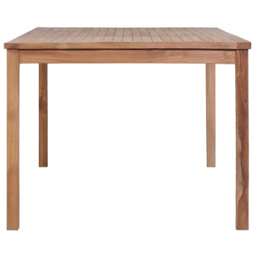 vidaXL Τραπέζι Κήπου 200x100x77cm από Μασίφ Ξύλο Teak 1 τεμ.