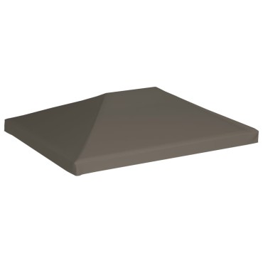 vidaXL Κάλυμμα για Κιόσκι Χρώμα Taupe 3 x 4 μ. 310 γρ./μ²