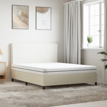 vidaXL Στρώμα Αφρού Medium Soft 160x200cm 1 τεμ. - Διπλό