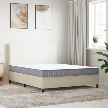 vidaXL Στρώμα Αφρού Medium Soft 160x200cm 1 τεμ. - Διπλό