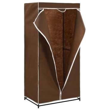 282438 vidaXL Wardrobe Brown 75x50x160cm 1 τεμ.