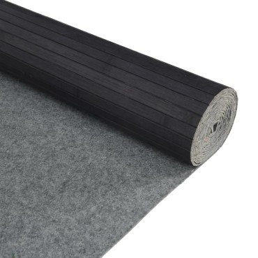 vidaXL Διαχωριστικό Δωματίου Γκρι 165x400cm από Μπαμπού 1 τεμ.