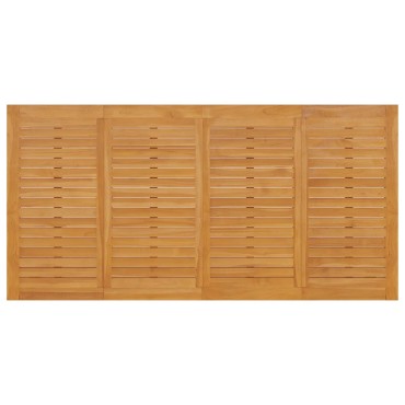 vidaXL Τραπέζι Batavia 200x100x75cm από Μασίφ Ξύλο Teak 1 τεμ.