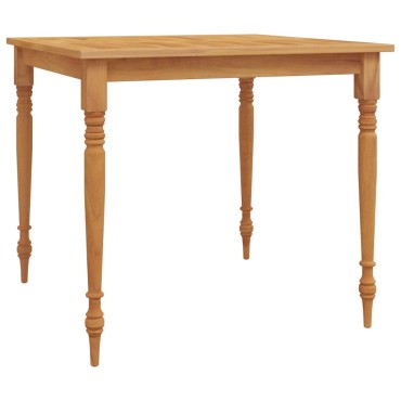 vidaXL Τραπέζι Batavia 85x85x75cm από Μασίφ Ξύλο Teak 1 τεμ.