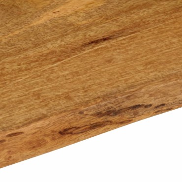 vidaXL Επιφάνεια Τραπεζιού 90x60x2,5cm Live Edge Μασίφ Ξύλο Μάνγκο 1 τεμ.