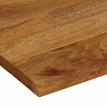 vidaXL Επιφάνεια Τραπεζιού 90x80x2,5cm Live Edge Μασίφ Ξύλο Μάνγκο 1 τεμ.