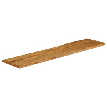 vidaXL Επιφάνεια Τραπεζιού 160x40x3,8cm Live Edge Μασίφ Ξύλο Μάνγκο 1 τεμ.