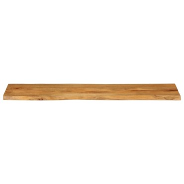 vidaXL Επιφάνεια Τραπεζιού 160x40x3,8cm Live Edge Μασίφ Ξύλο Μάνγκο 1 τεμ.