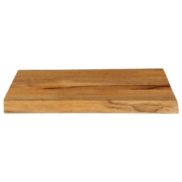 vidaXL Επιφάνεια Τραπεζιού 70x40x3,8cm Live Edge Μασίφ Ξύλο Μάνγκο 1 τεμ.