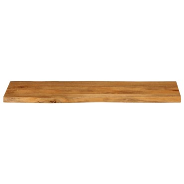 vidaXL Επιφάνεια Τραπεζιού 120x40x3,8cm Live Edge Μασίφ Ξύλο Μάνγκο 1 τεμ.