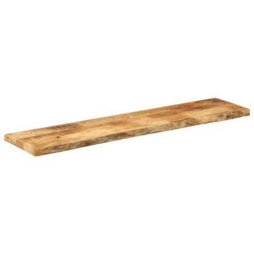 vidaXL Επιφάνεια Τραπεζιού 140x40x2,5cm Live Edge Μασίφ Ξύλο Μάνγκο 1 τεμ.